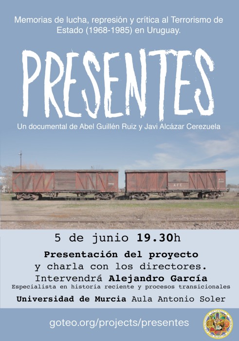 Presentación en la Universidad de Murcia