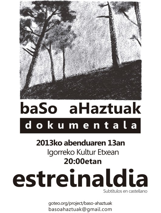 BaSo aHaztuak dokumentala - ESTREINALDIA -