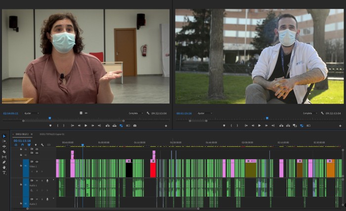 Ultimando la edición