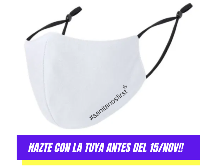 MASCARILLA CAMPAÑA SOLIDARIA #sanitariosfirst