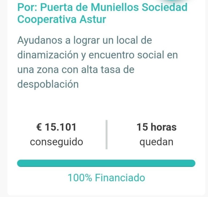 Tenemos que deciros que lo hemos logrado!!! GRACIAS POR HABERLO HECHO POSIBLE